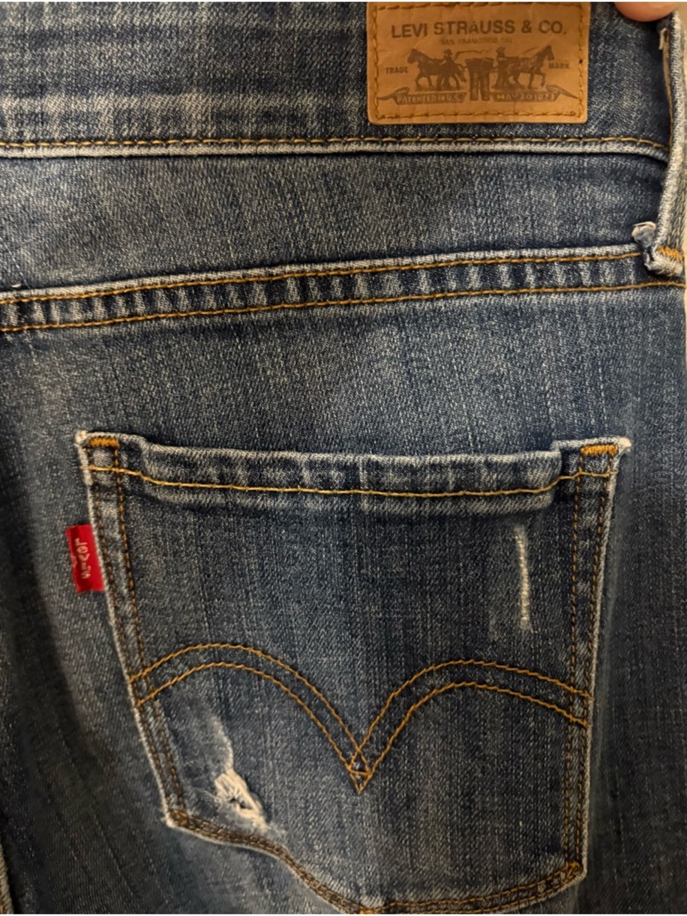 Levi’s 525 Perfect Waist Women’s Straight Leg Jeans Size 6. - Picture 7 of 7